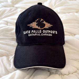 Slate Falls Outposts Ontario, Canada Strapback Hat - one size